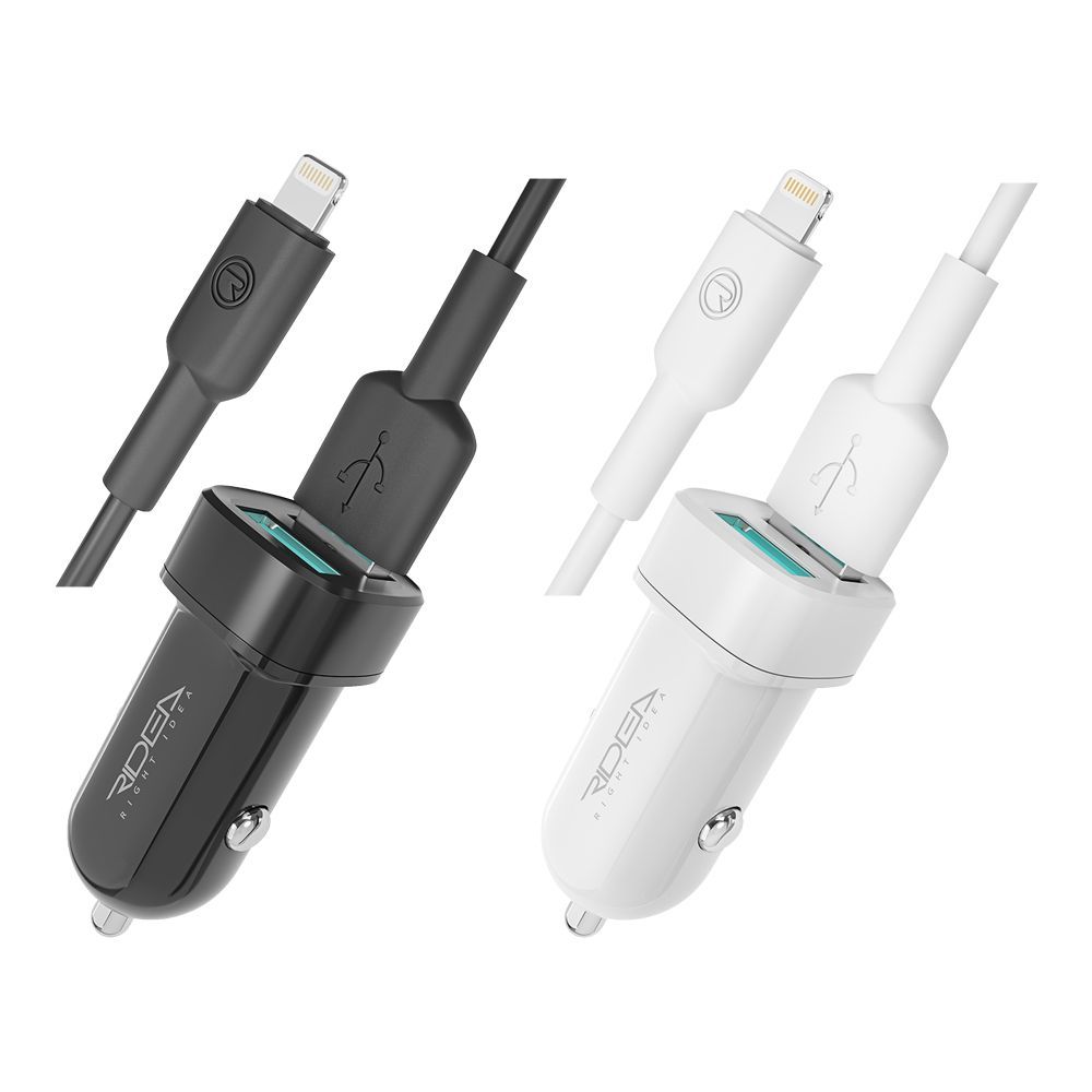 Автомобільний Зарядний Пристрій Ridea RCC-21312 Grand Lightning 2USB 2.4 A
