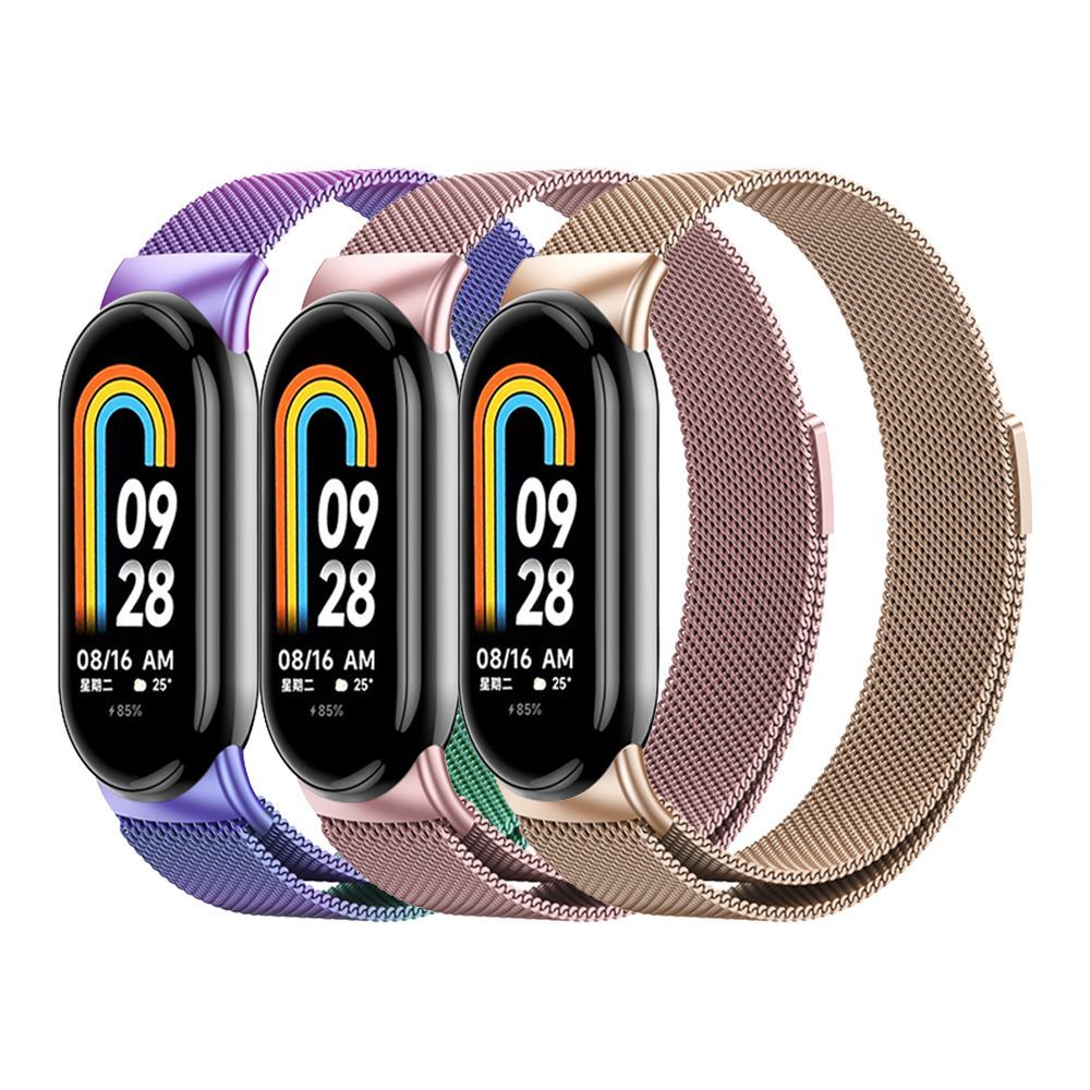 Ремінець для Xiaomi Mi Band 8/9/10 Milanese Loop